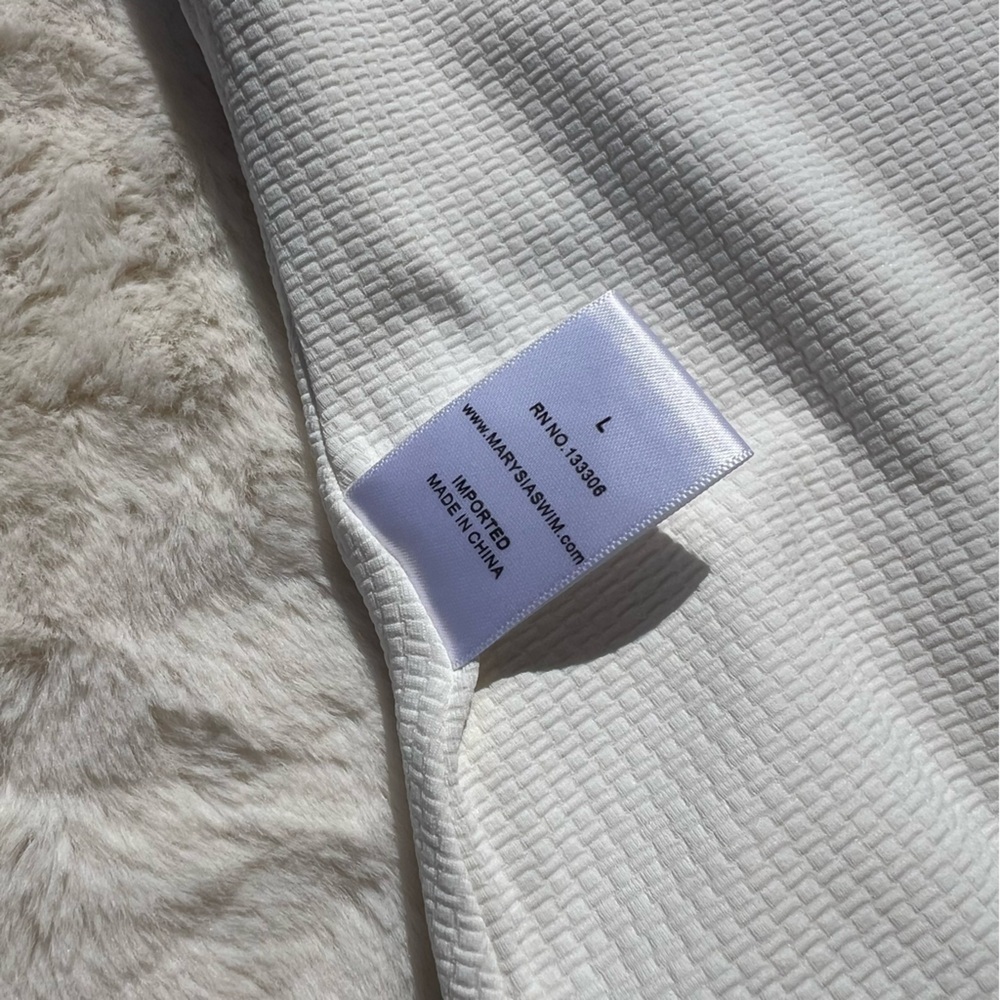 Marysia White Antibes Maillot One Piece NWOT - Picture 13 of 15